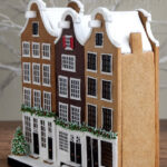 Casitas Holandesas De Jengibre / Dutch Gingerbread Houses In Dutch Gingerbread House Template