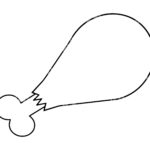 Chicken Leg Svg, Turkey Leg Svg, Leg Day, Chicken Drumstick Pertaining To Printable Turkey Leg Template