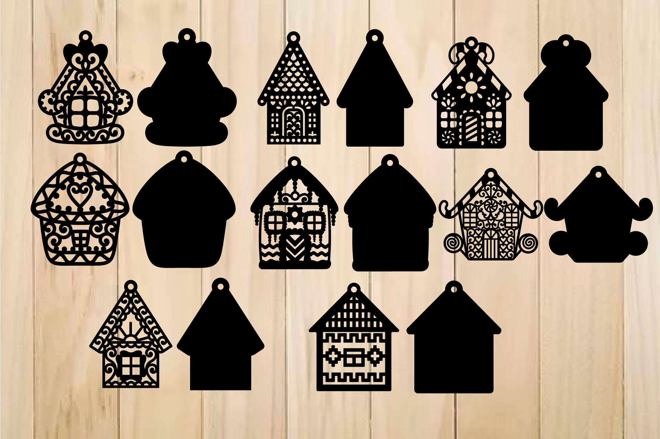 Christmas Gingerbread House Template Svgjulydigitalimages regarding Gothic Gingerbread House Template