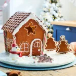 Christmas Gingerbread House With Regard To Gingerbread House Recipe And Template Uk