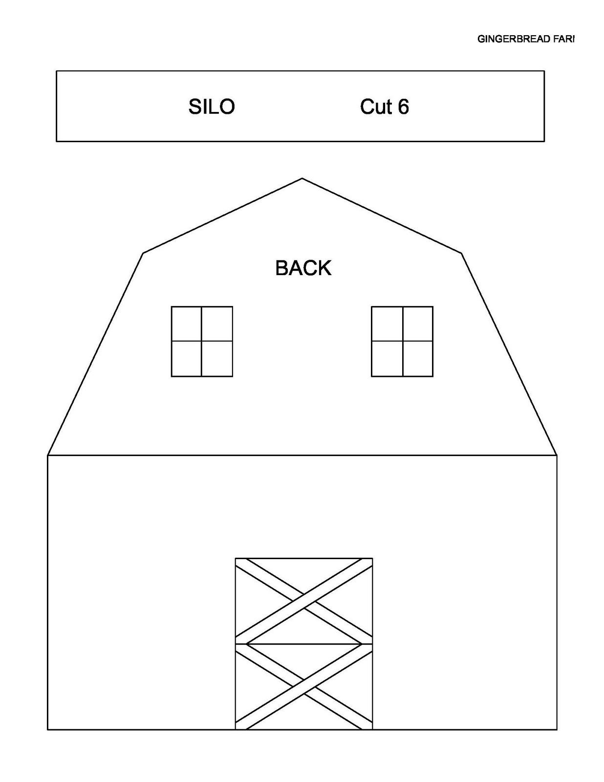 Christmas This Year Is Going To Be Simple And Quiet. The Last Few regarding Gingerbread House Barn Template