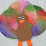 Coffee Filter Turkey Craft   The Resourceful Mama For Coffee Filter Turkey Template