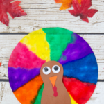 Coffee Filter Turkey Craft (With Printable Template) With Regard To Coffee Filter Turkey Template