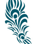 Craft Stencils & Templates For Sale | Ebay Within Peacock Feather Stencil Template