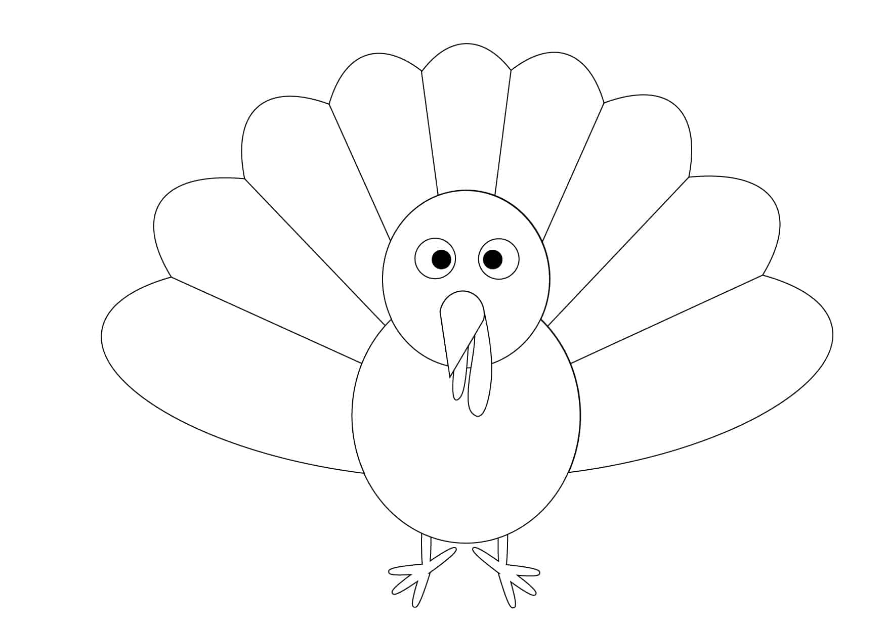 Crazy Turkey Art With Printable Turkey Template - Emma Owl with regard to Turkey Templates For Preschoolers