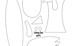 Create A Cute Pumpkin Turkey Centerpiece For Thanksgiving | Marin for Turkey Head Template Printable