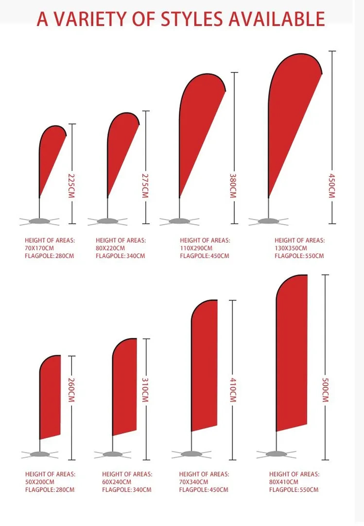 Custom Flying Banners Teardrop Flag Banners Beach Flags - Beach inside 3&amp;#039;X6 Feather Flag Template
