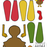 Cut And Paste Turkey Craft For Kids With Free Template With Cut And Paste Turkey Template
