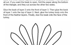 Cute Turkey Craft W/ Free Printable Template – Planning Playtime within Turkey Template With Feathers
