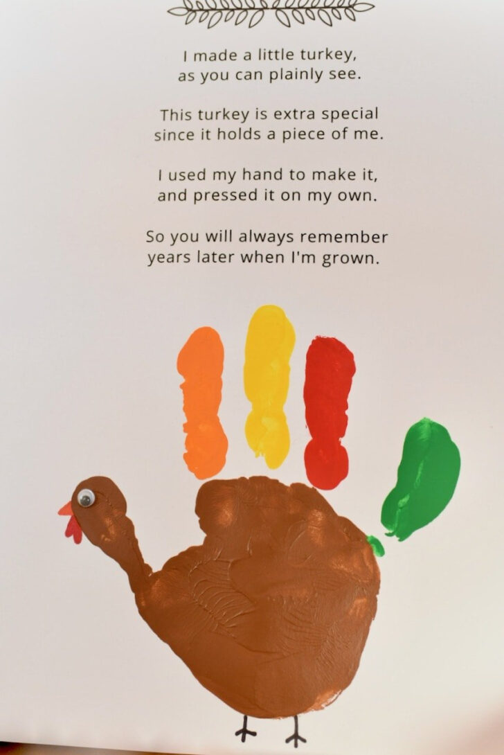 Turkey Hands Template