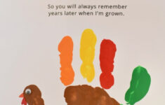 Cutest Turkey Handprint Craft + Poem Printable – Make Life Lovely throughout Template Turkey Handprint Craft