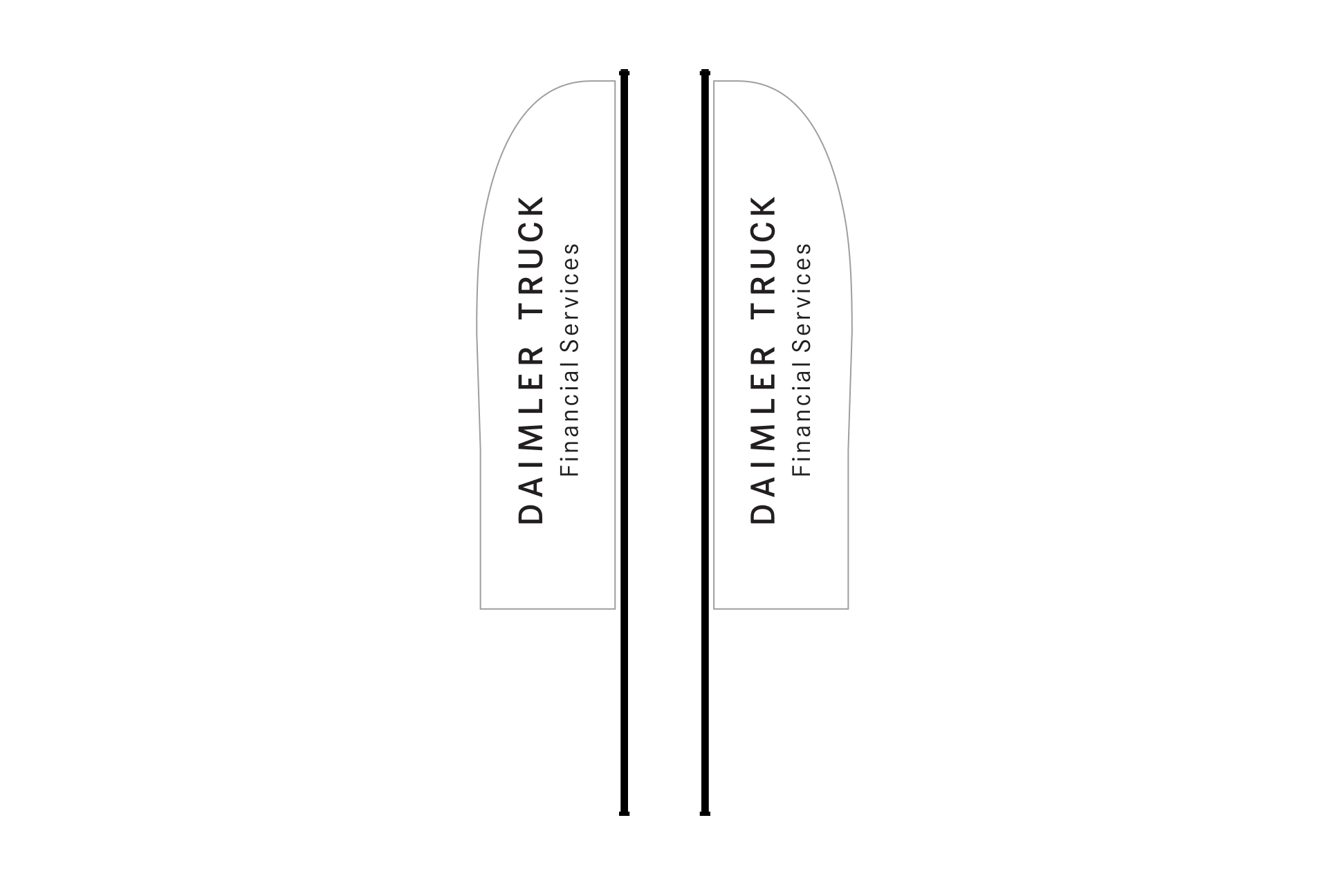 Daimler Truck Design Navigator in Feather Flag Template Indesign
