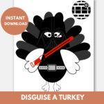 Darth Vader Turkey Disguise Template Printable | Disguise A Turkey Regarding Darth Vader Turkey Disguise Template Printable