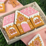 Decorate A Gingerbread House Cookie Set For Christmas With Gingerbread House Cookie Template