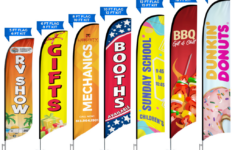 Design A Custom Banner | Dos & Don'Ts | Feather Flag Nation throughout Feather Flag Banner Template