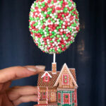 Digital Download  Make Your Own Up Inspired Gingerbread House   Etsy Regarding Up Gingerbread House Template