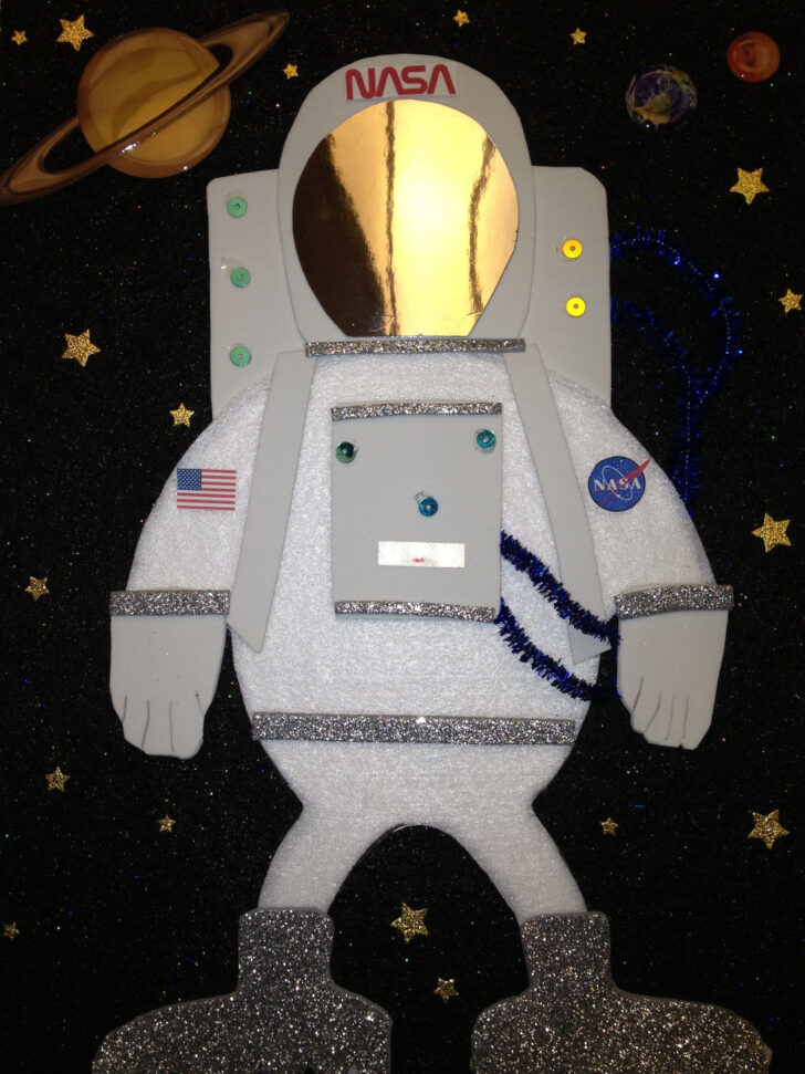 Astronaut Turkey Disguise Template