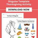 Discover The Hidden Turkeys With Our Free Printable Template For Hidden Turkey Project Template