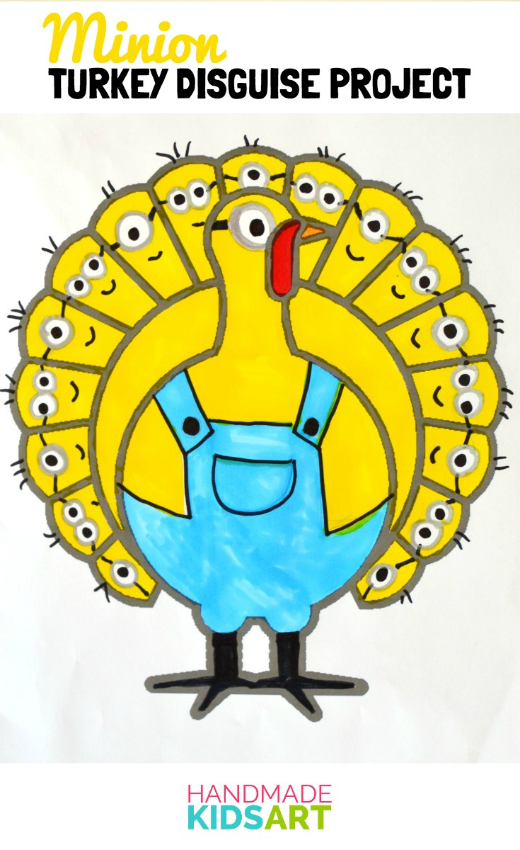 Disguise A Turkey, As A Minion? - Innovation Kids Lab in Minion Turkey Disguise Template Free