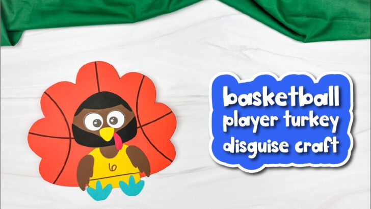 Disguise a Turkey Basketball Player Template Disguise a Turkey Basketball Player Template