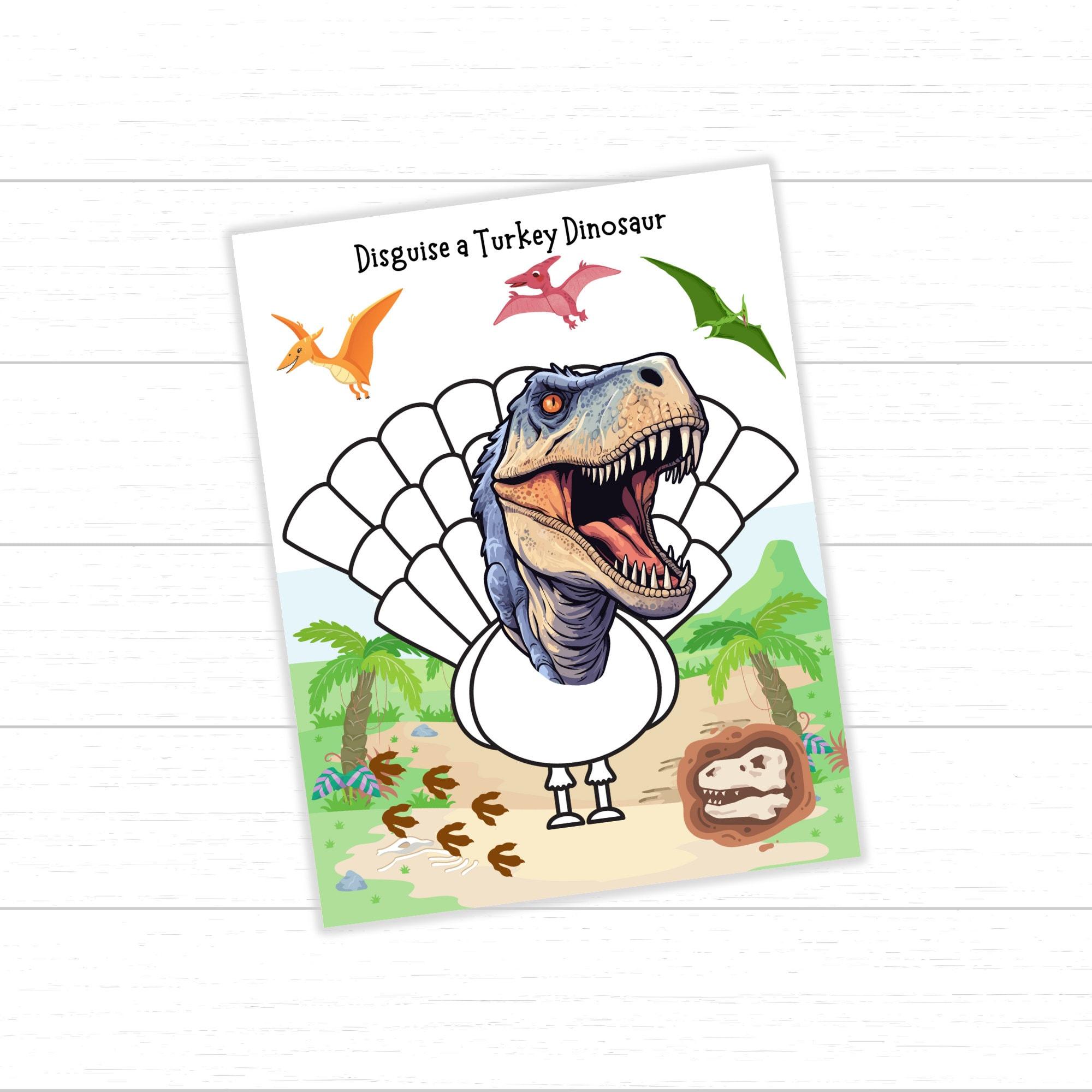 Disguise A Turkey Dinosaur, Dinosaur Turkey Disguise, Disguise A pertaining to Disguise a Turkey Dinosaur Template