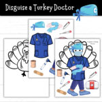 Disguise A Turkey Doctor, Doctor Turkey, Turkey In Disguise Pertaining To Disguise A Turkey Doctor Template