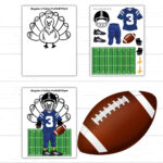 Disguise A Turkey Football Player, Turkey In Disguise Football Regarding Turkey Disguise Football Player Template