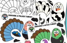 Disguise A Turkey Project (Free Printable Templates + Ideas) inside Turkey Disguise Template 1