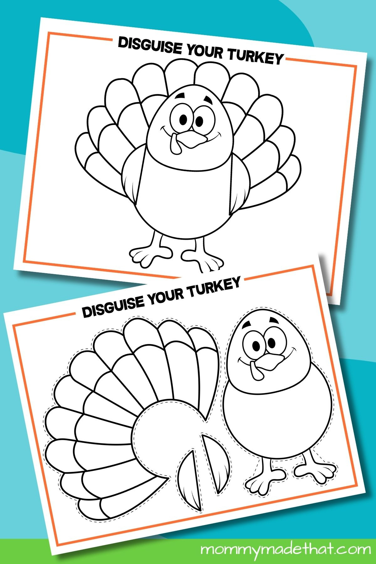 Disguise A Turkey Project (Free Printable Templates + Ideas) pertaining to Free Printable Disguise Turkey Project Template