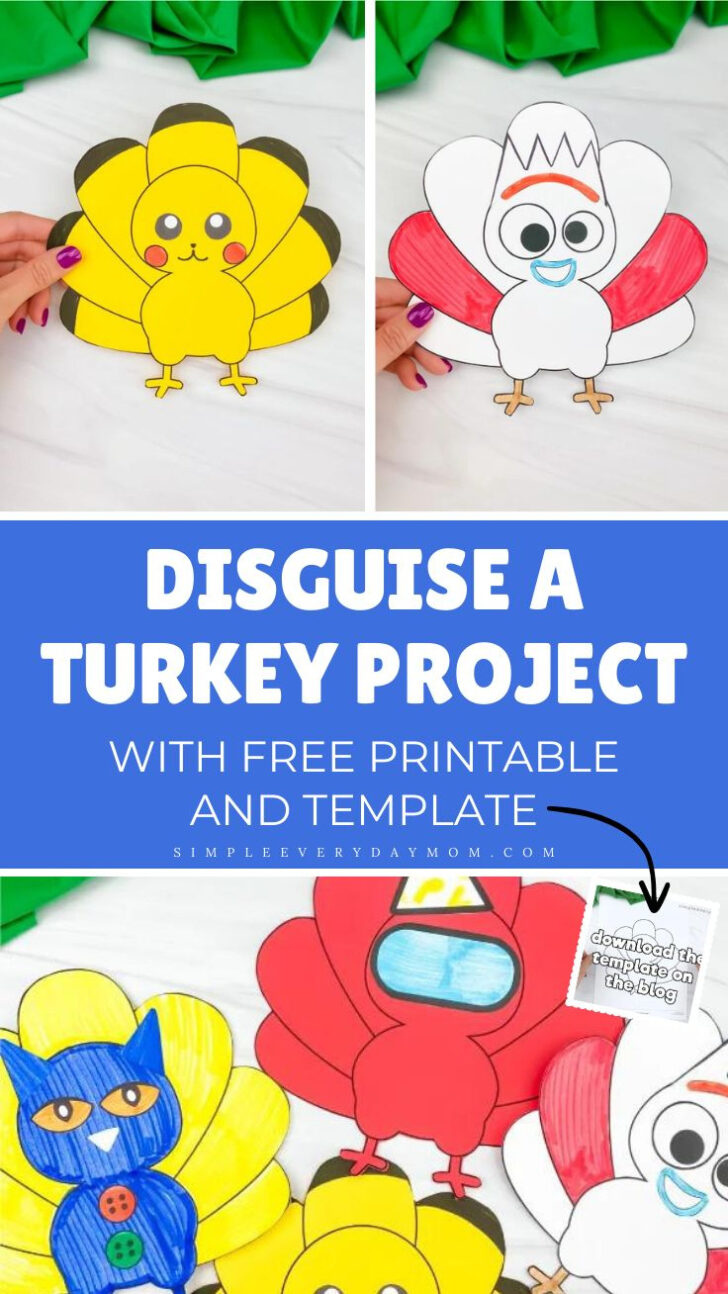 Simple Turkey Disguise Template