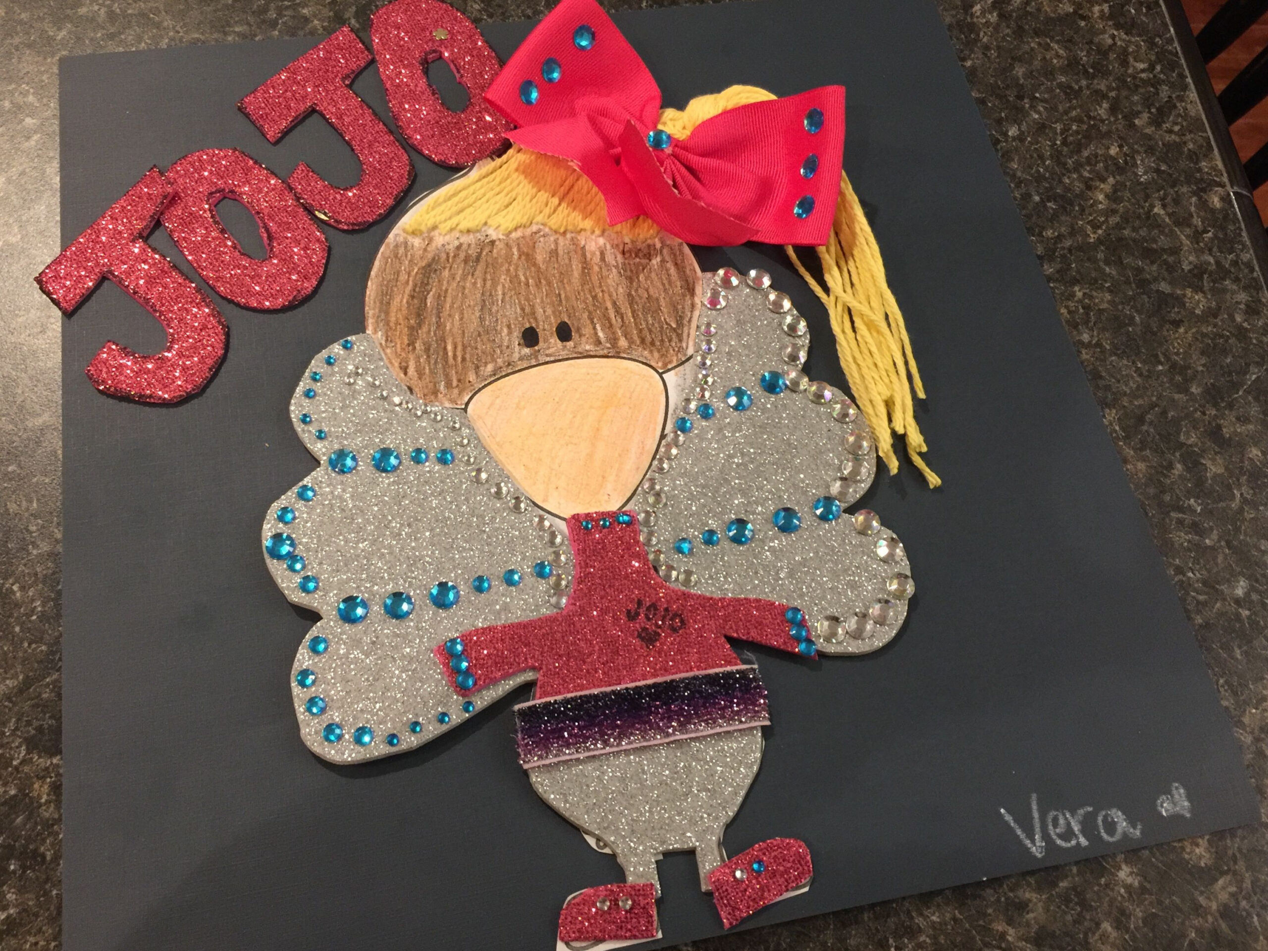 Disguise A Turkey Project- Jojo Siwa 🎀 intended for Disguise a Turkey Template Jojo