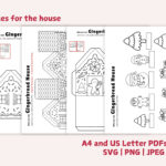 Diy 3D Gingerbread House Paper Craft | Teaching Resources In Gingerbread House Paper Craft Template
