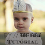 Diy // Feather Headband   The Quick Journey With Regard To Feather Headband Template 3 8 Inches For Kids