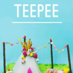 Diy Gingerbread Teepee And Recipe | Bespoke Bride: Wedding Blog Throughout Teepee Gingerbread House Template