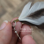 Diy Long Feather Earrings! Intended For Folded Feather Earring Template