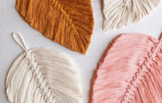 Diy Macrame Feathers – Honestly Wtf intended for Macrame Feather Template