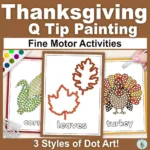 Dot Painting: Fun Fine Motor Activities For Kids For Dot Painting Templates Q Tip Painting Turkey