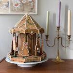 カルーセル   ジンジャーブレッドハウスのテンプレート   Etsy 日本 Intended For Carousel Gingerbread House Template