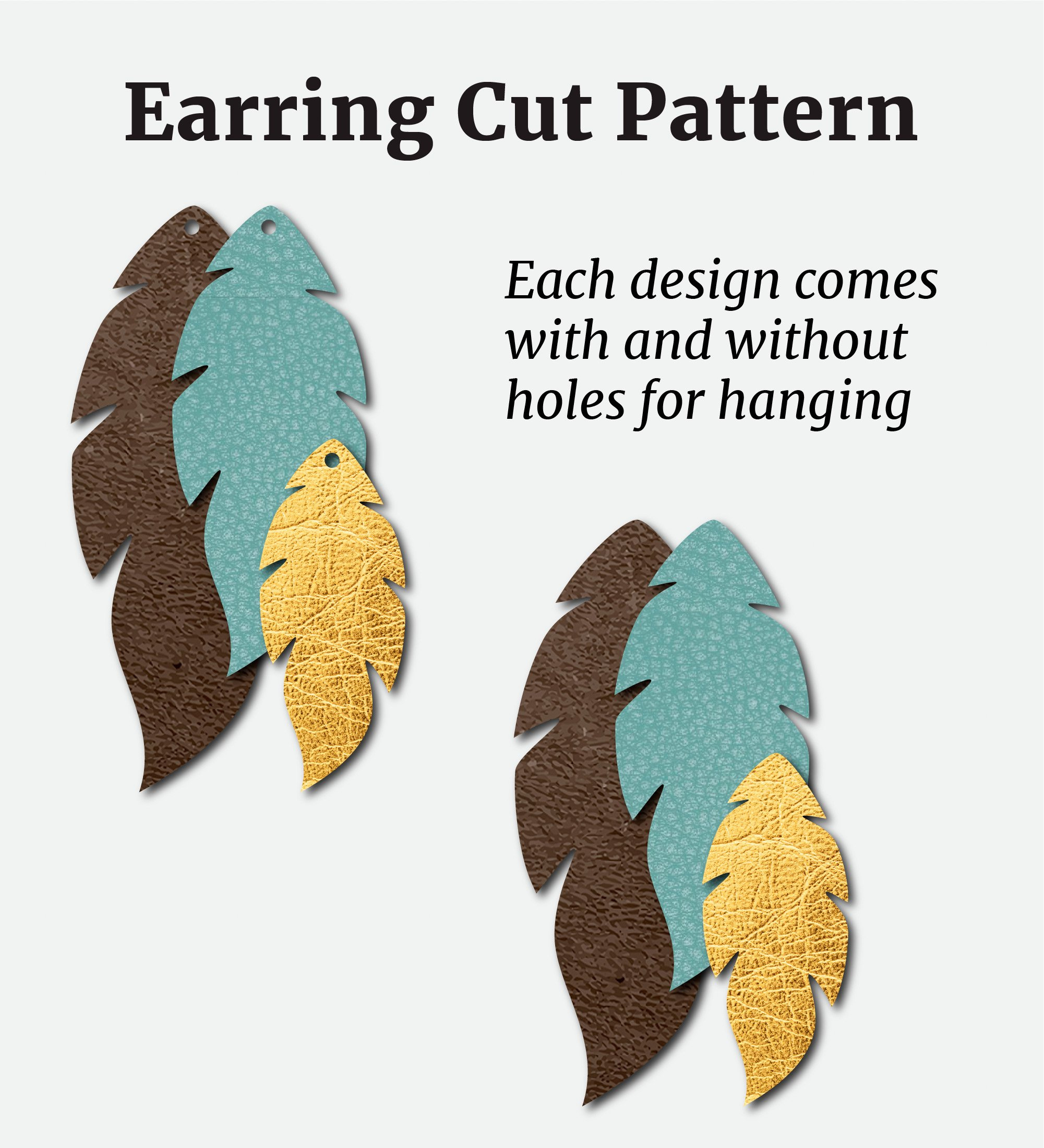 Earring Svg, Feather Earring Templates, Faux Leather Earring regarding Laser Cut Feather Earrings Template