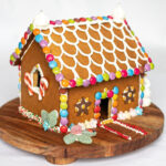 Easy Christmas Gingerbread House Recipe With Regard To Easy Gingerbread House Recipe And Template