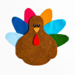 Easy Diy Felt Turkeys For Cute November Preschool Activities With Regard To Felt Turkey Template