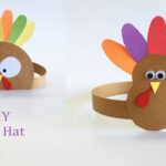 Easy Diy Turkey Hat Craft | Thanksgiving Craft For Kids | Paper Turkey Hats Inside Paper Turkey Hat Template