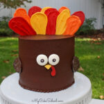 Easy Turkey Cake Tutorial   My Cake School In Turkey Cake Template