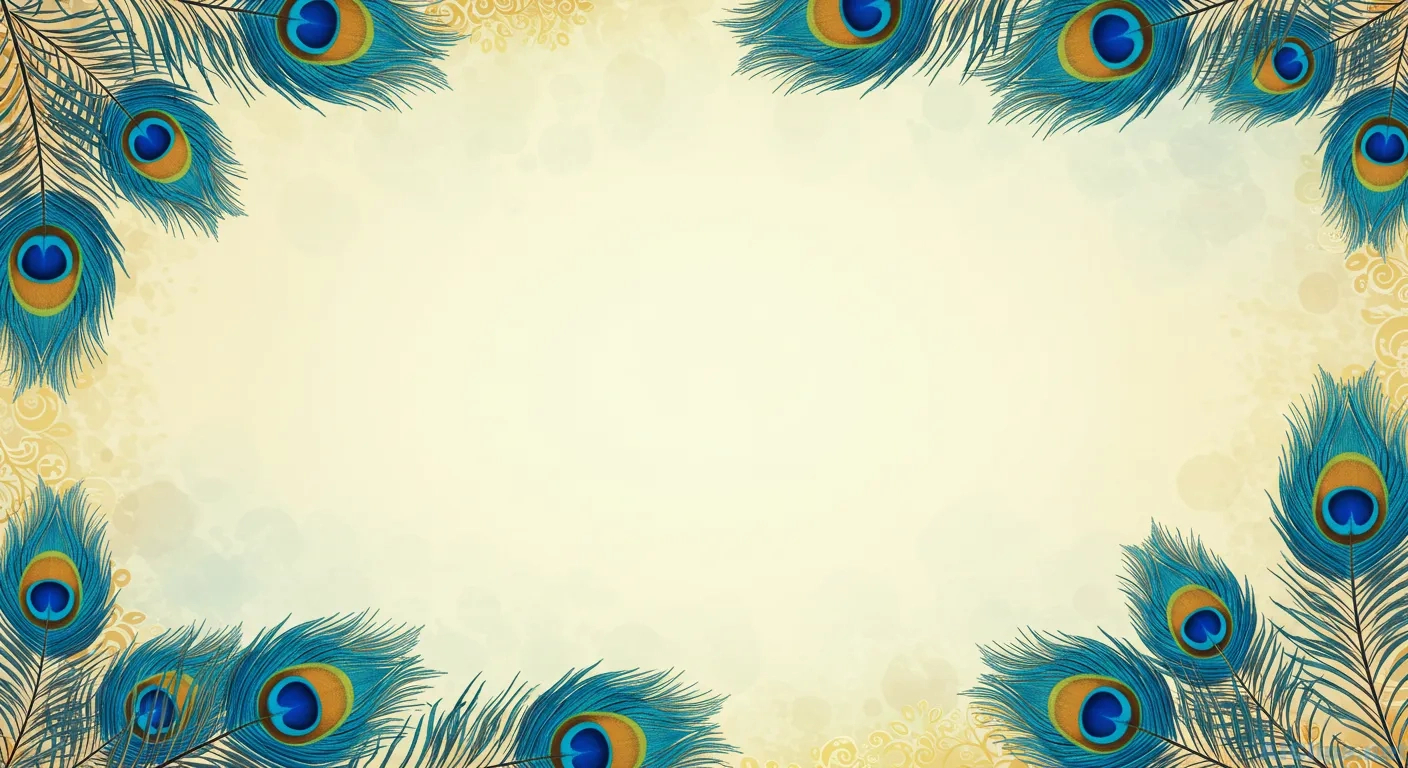 Elegant Peacock Feather Background Design For Commercial Use | Aiclips with regard to Feather Background Template