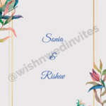 Elegant Peacock Theme Wedding Invitation Video   Wishnwed Within Free Peacock Feather Wedding Invitation Template