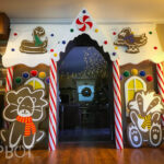 Epbot: Bringing Our Life Sized Gingerbread House To Life For Gingerbread House Door Template