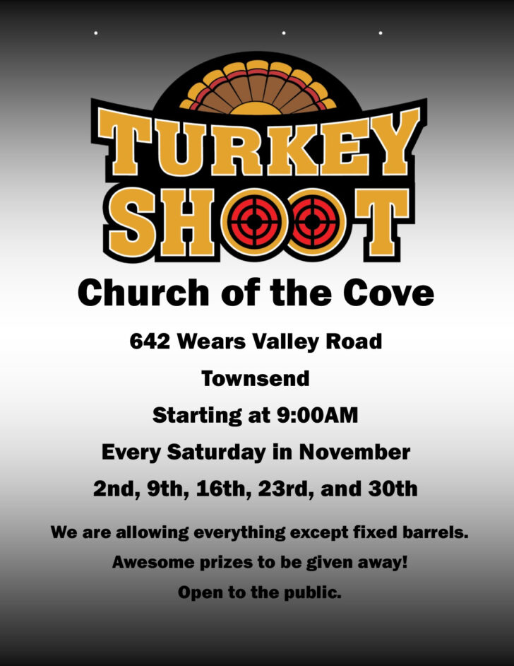 Turkey Shoot Flyer Template