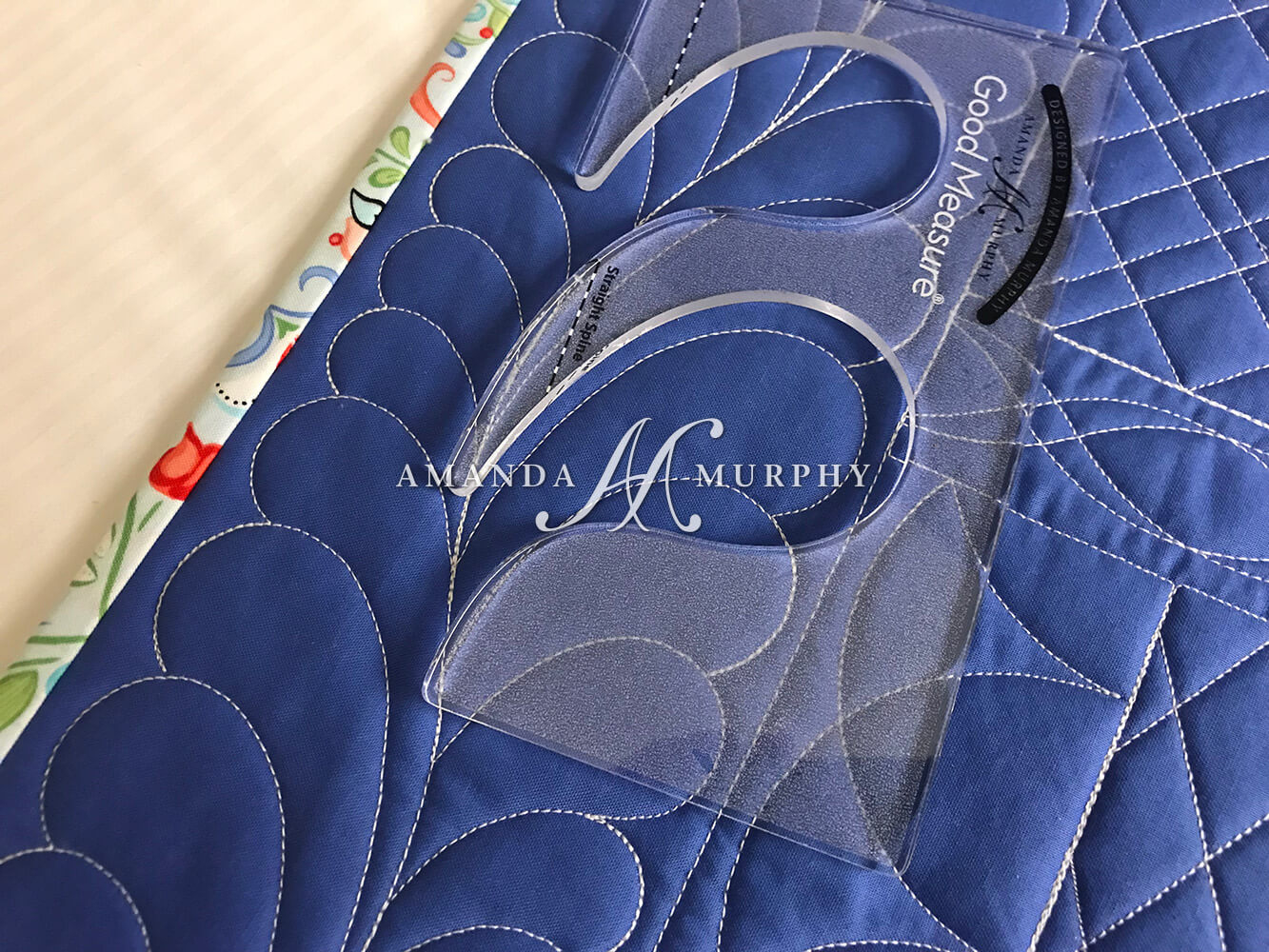 Every Feather 4Er Quiltlineal-Set - Good Measure Longarm Quilting Template  Set 1 - Rulerwork Maschinenquiltlineal Von Amanda Murphy intended for Feather Quilting Template Set of 4