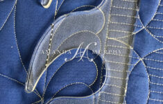 Every Feather 4Er Quiltlineal-Set – Good Measure Longarm Quilting Template  Set 1 – Rulerwork Maschinenquiltlineal Von Amanda Murphy within Feather Template Quilting