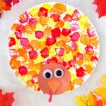 🦃 Paper Plate Fall Turkey Craft For Preschoolers In November For Preschool Turkey Craft Template